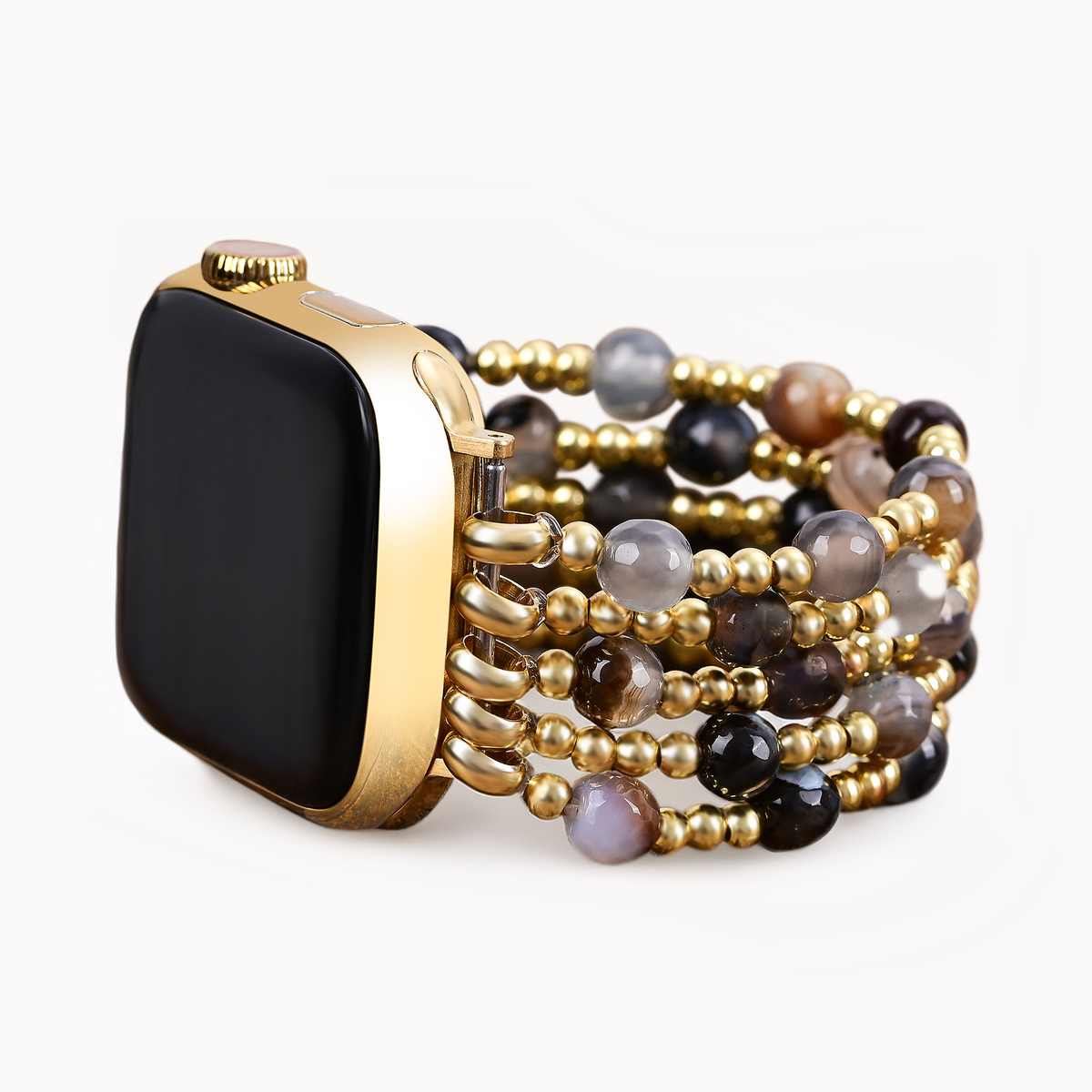 Pulseira Elástica Agate Elegance para Apple Watch