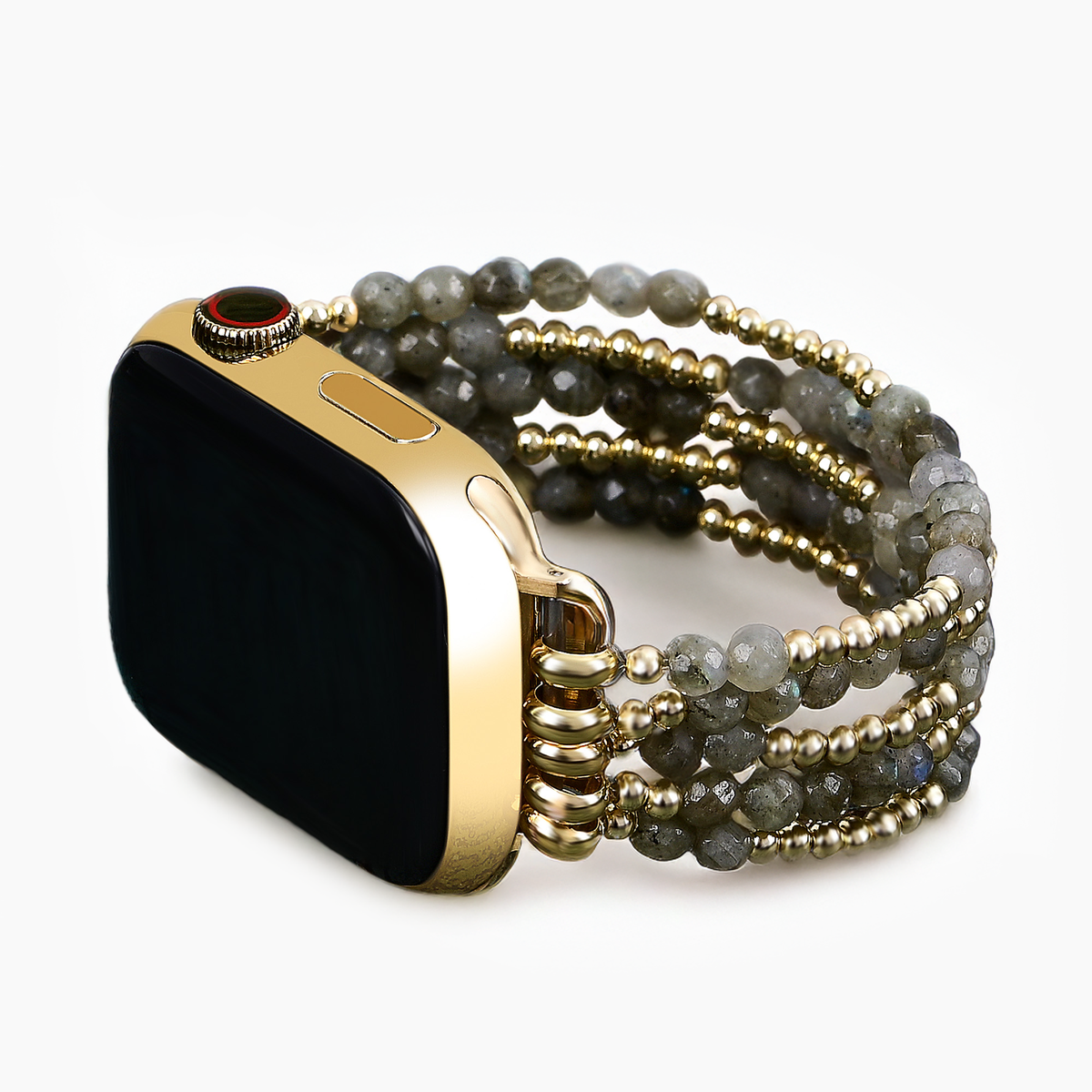 Pulseira Mágica Elástica de Labradorita para Apple Watch