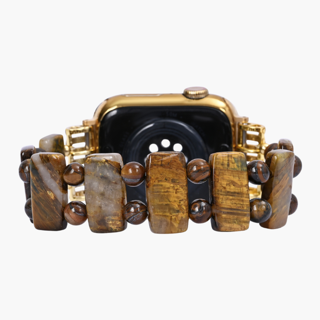 Pulseira Golden Tiger Strength para Apple Watch