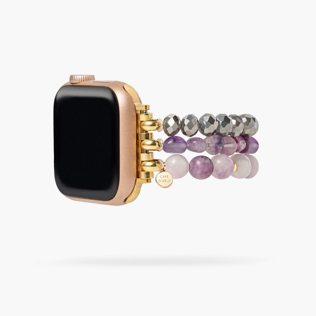 Pulseira Lepidolite Glow para Apple Watch