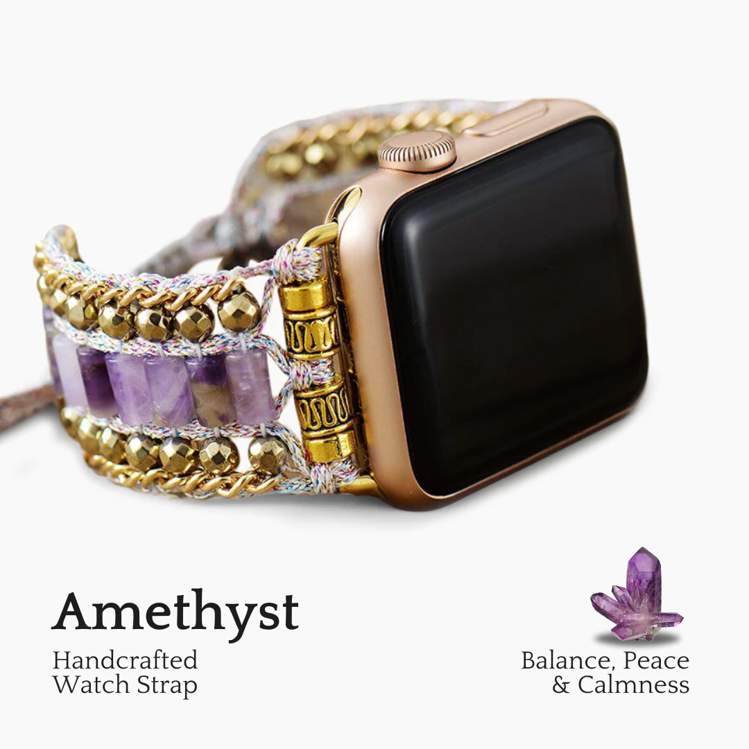 Pulseira Majestic Amethyst para Apple Watch