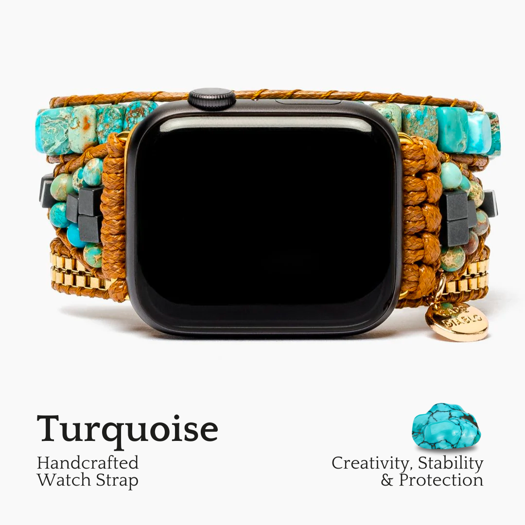 Pulseira Turquesa Energia Calmante para Apple Watch
