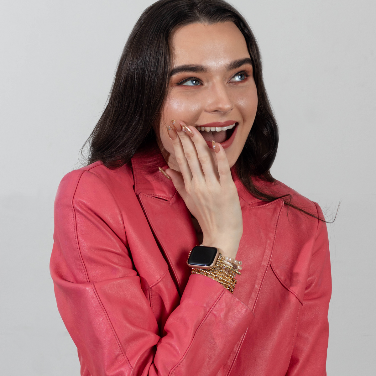 Conjunto de Pulseiras Douradas Demure