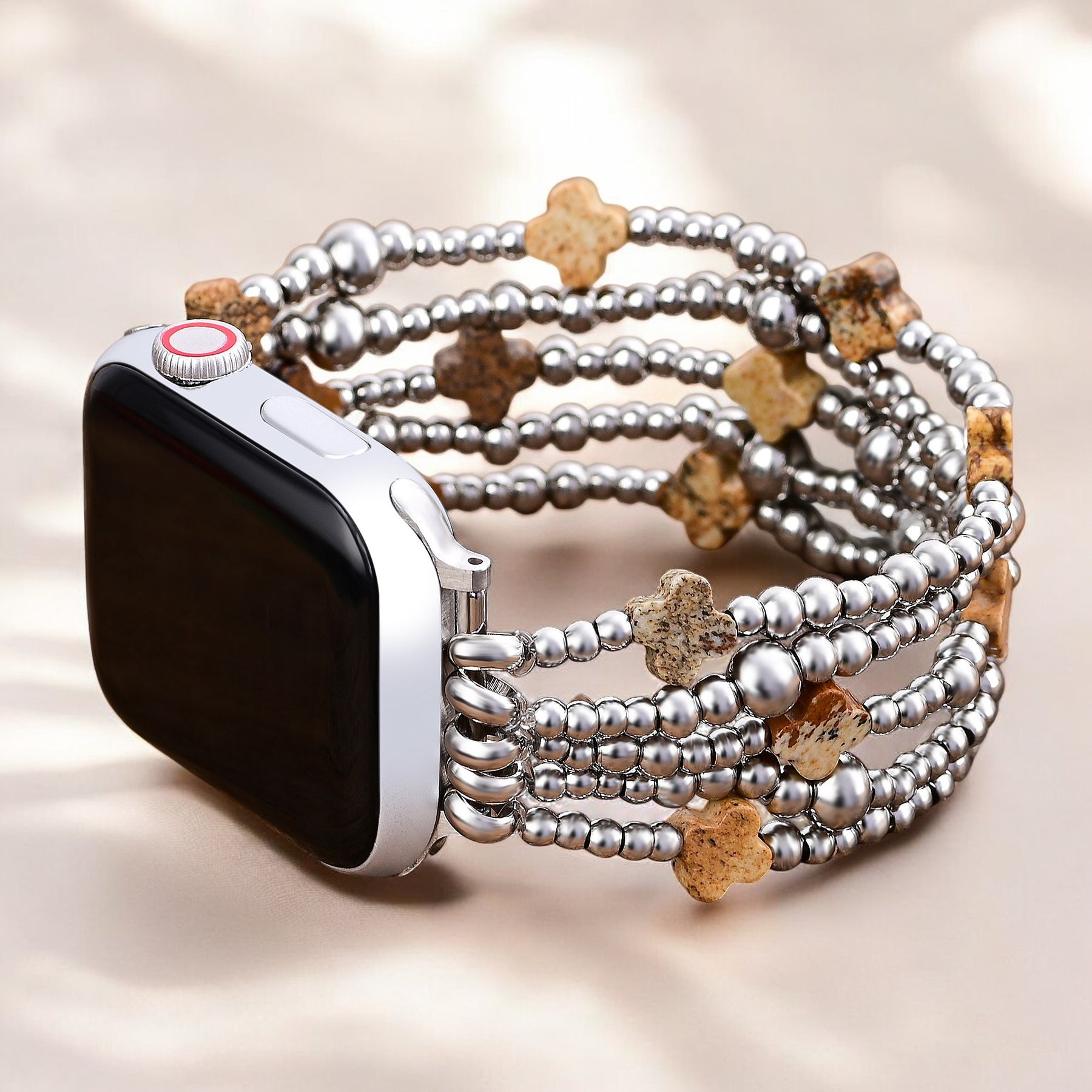 Pulseira Ethereal Sands Cross Stretch para Apple Watch
