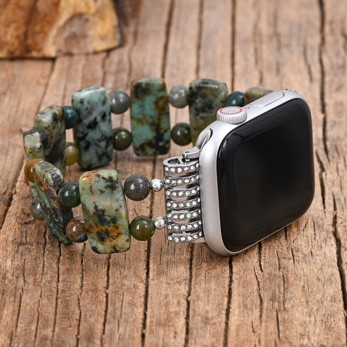 Pulseira Apple Watch Elasticizada Floresta Antiga