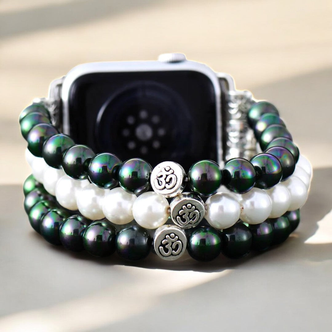 Pulseira Galaxy Pearl Stretch para Apple Watch