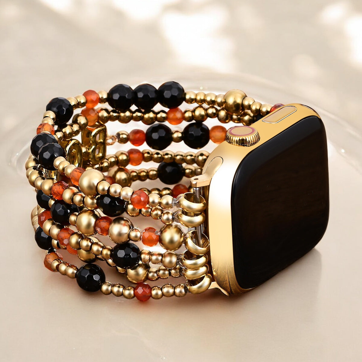 Pulseira Apple Watch Halloween Assustadora com Brilho