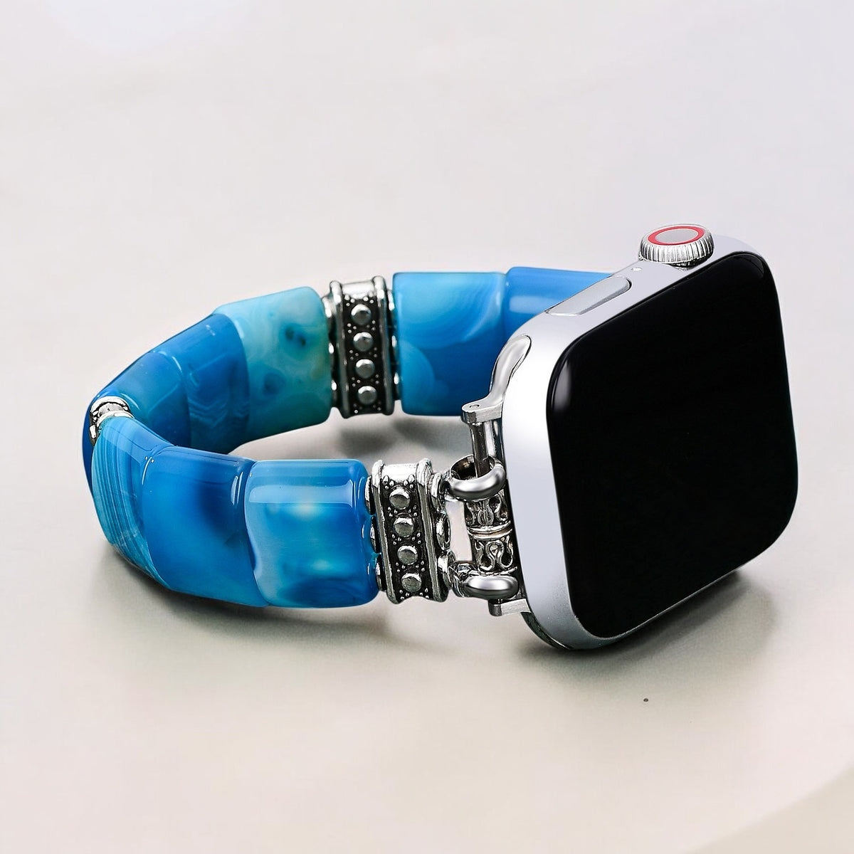 Pulseira Elástica Serene Abyss Agate para Apple Watch