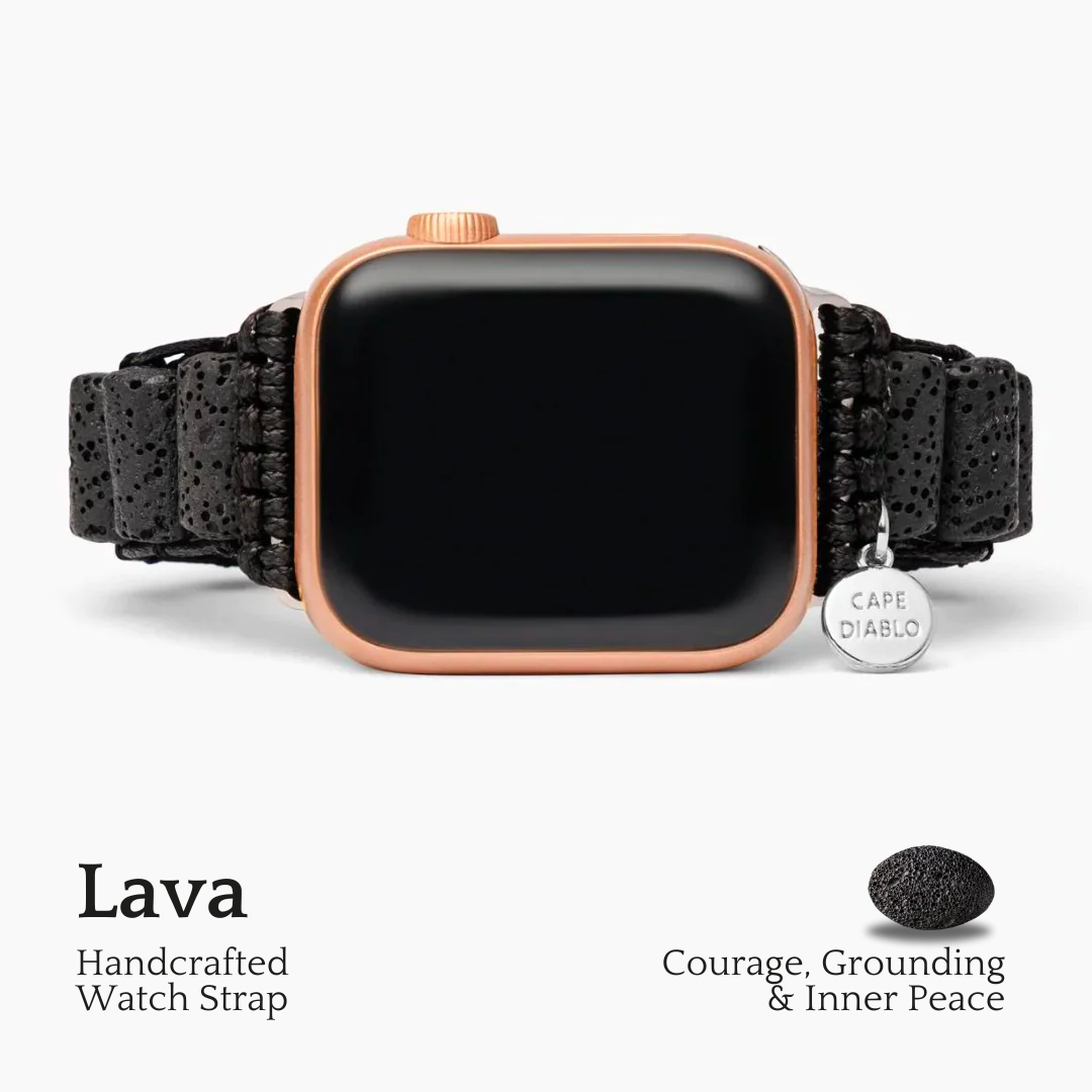 Pulseira de Lava Stone para Apple Watch