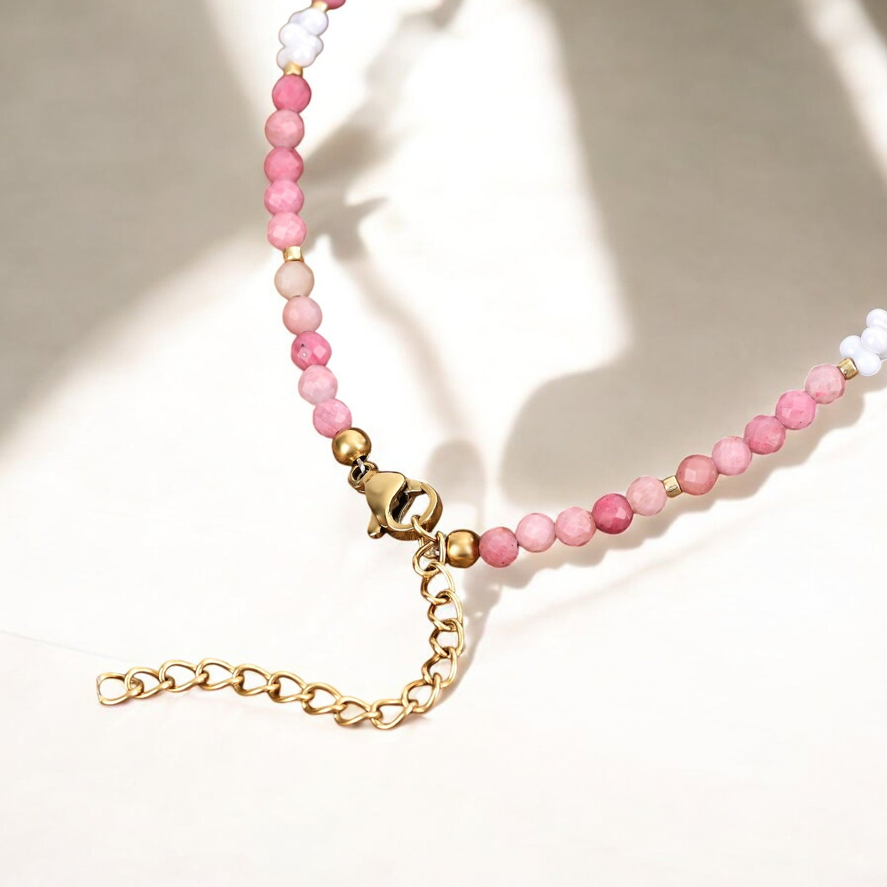 Pulseira de Tornozelo Blush Harmony