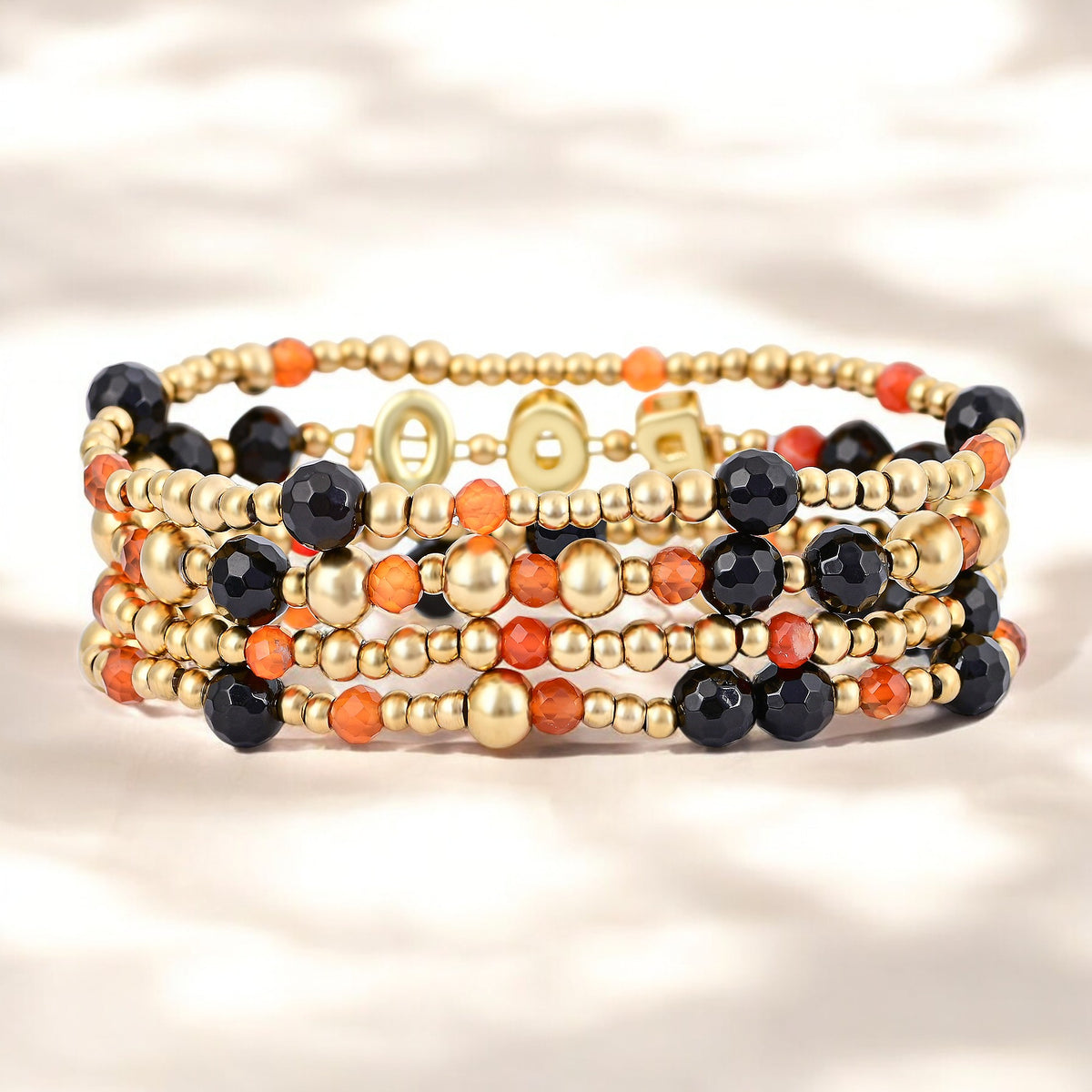 Conjunto de Pulseiras Brilhantes Assustadoras de Halloween