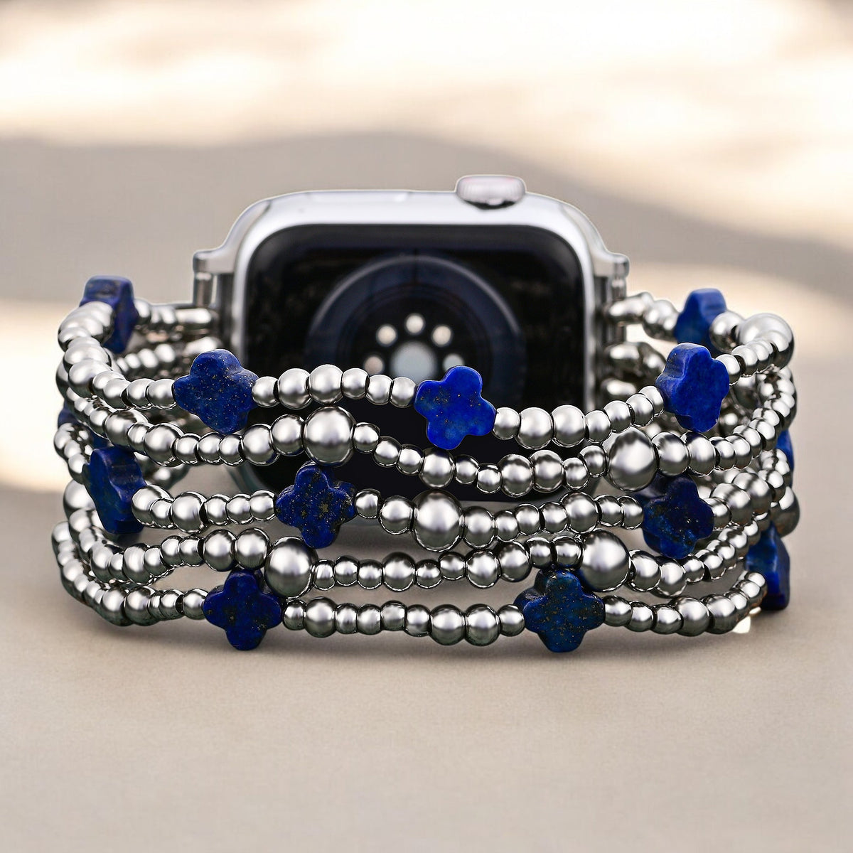 Pulseira Lapis Divine Cross Stretch para Apple Watch