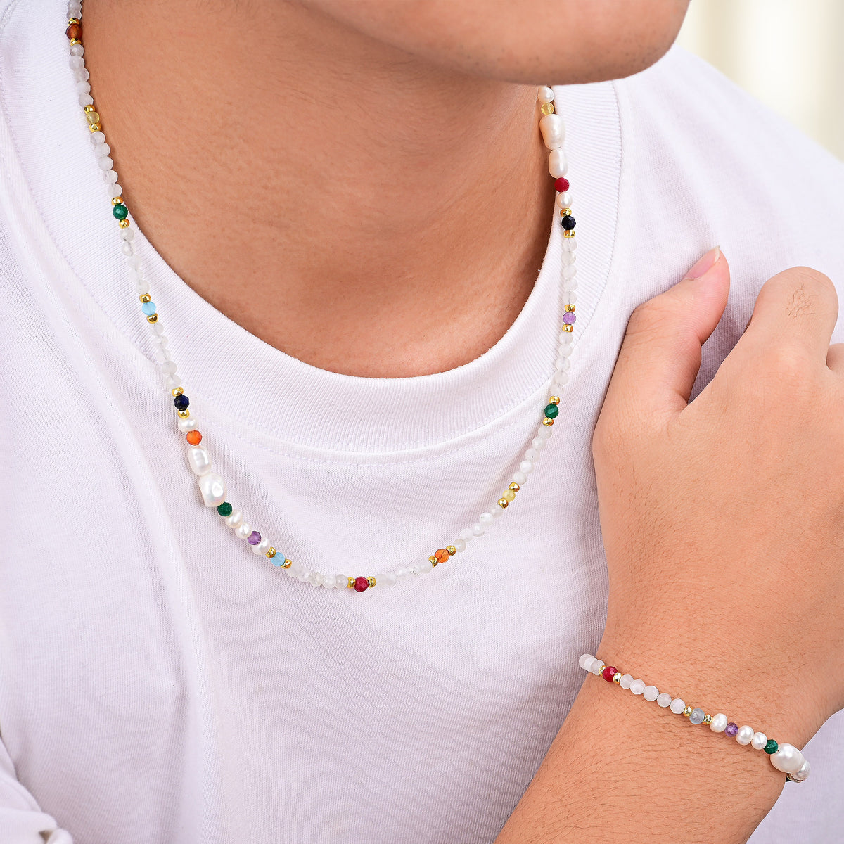 Colar Vibrante da Alma Masculina