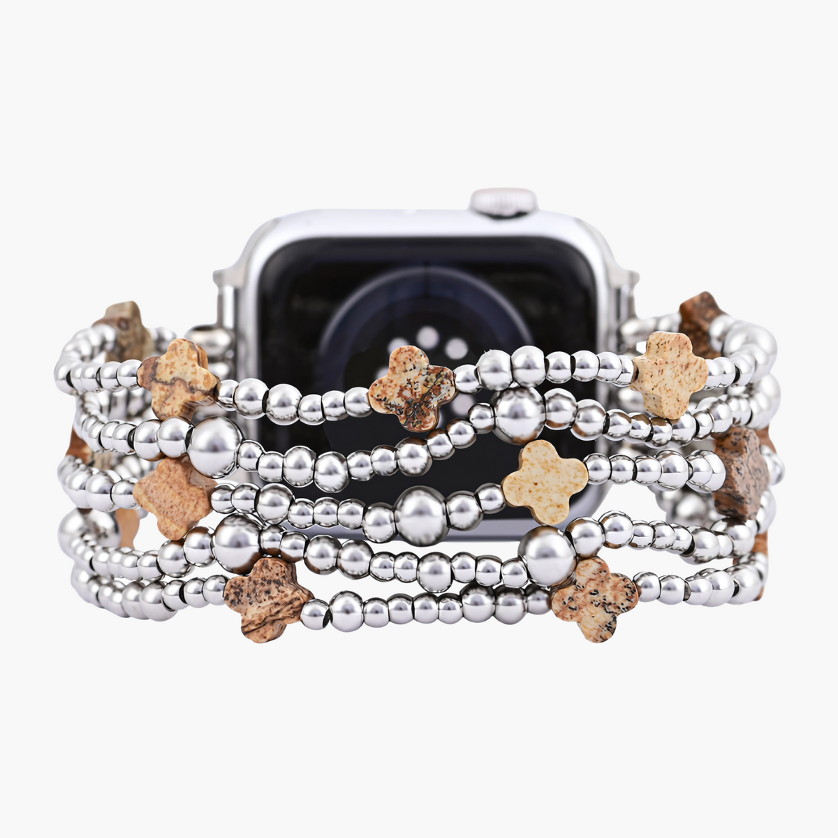 Pulseira Ethereal Sands Cross Stretch para Apple Watch