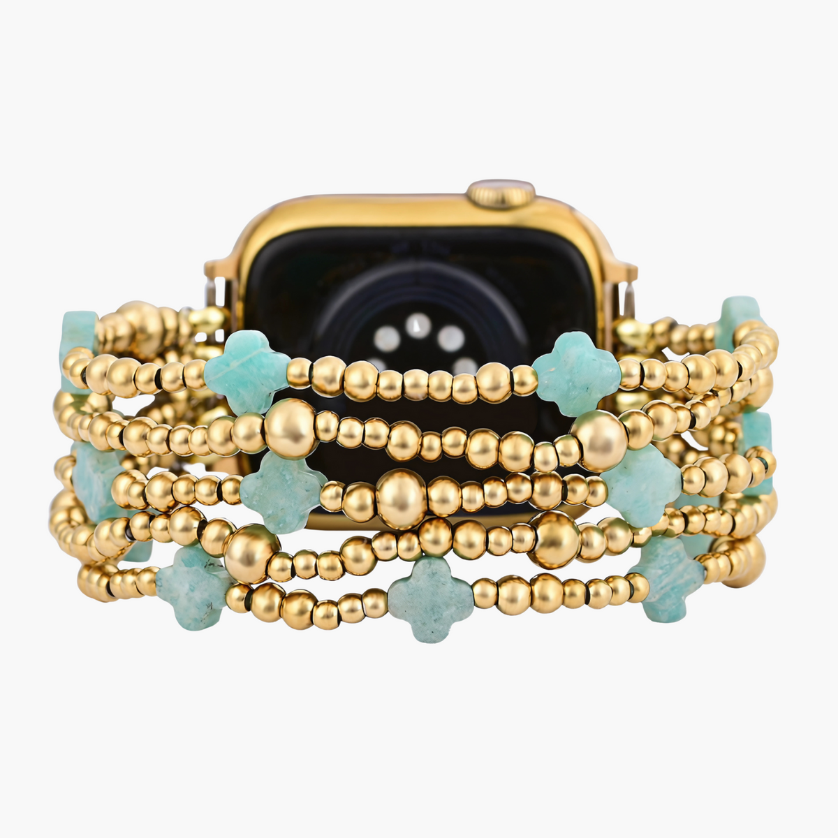 Pulseira Serene Blue Cross Stretch para Apple Watch