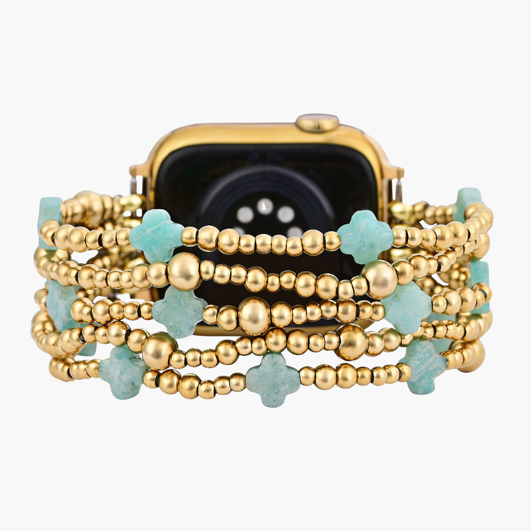 Pulseira Serene Blue Cross Stretch para Apple Watch