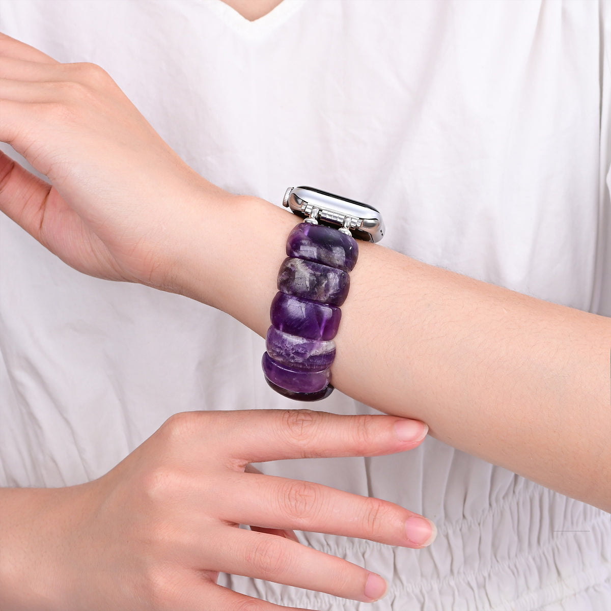 Pulseira Apple Watch Intense Jasper Glimmer Stretch