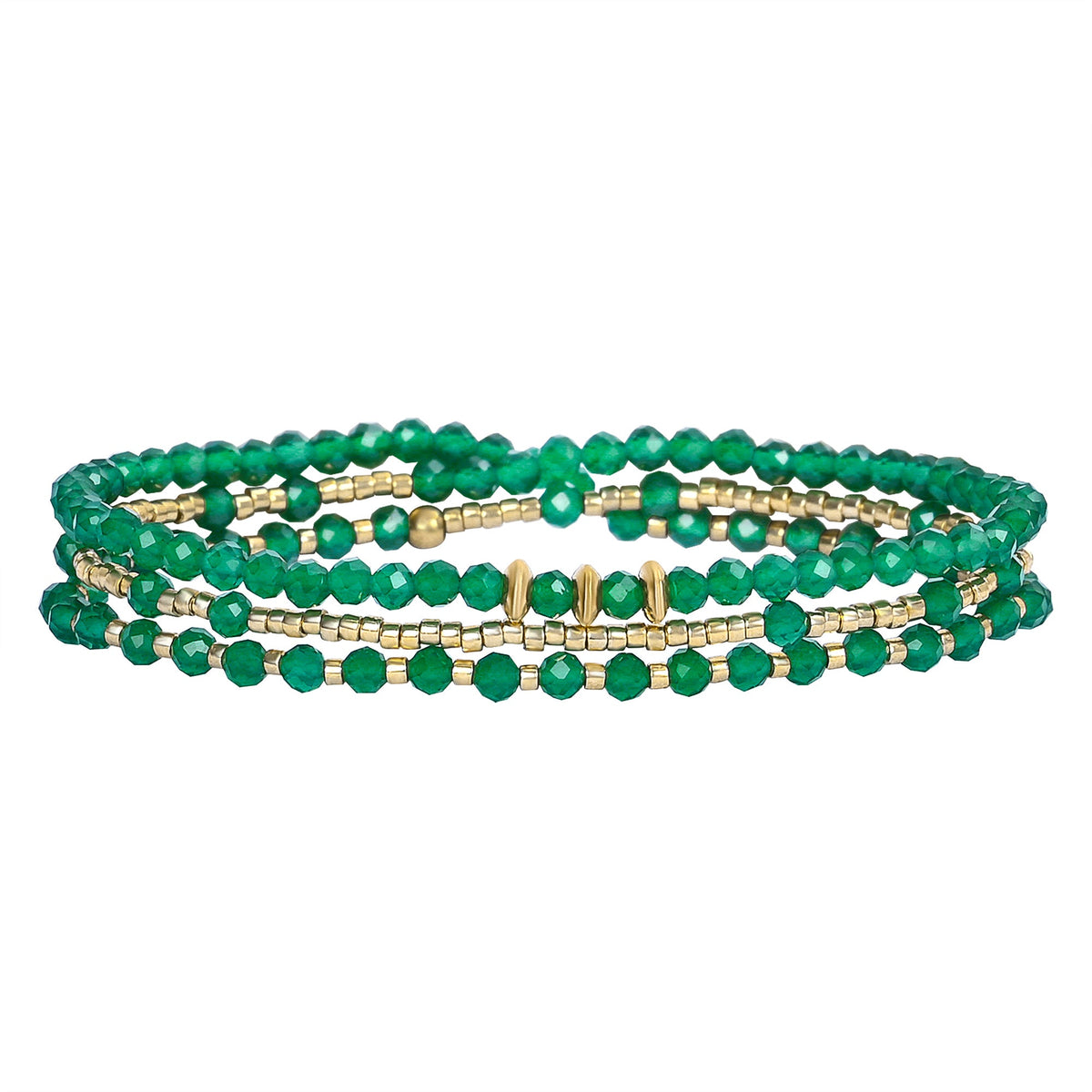 Pulseira/Colar Multiestilo Jade Radiance