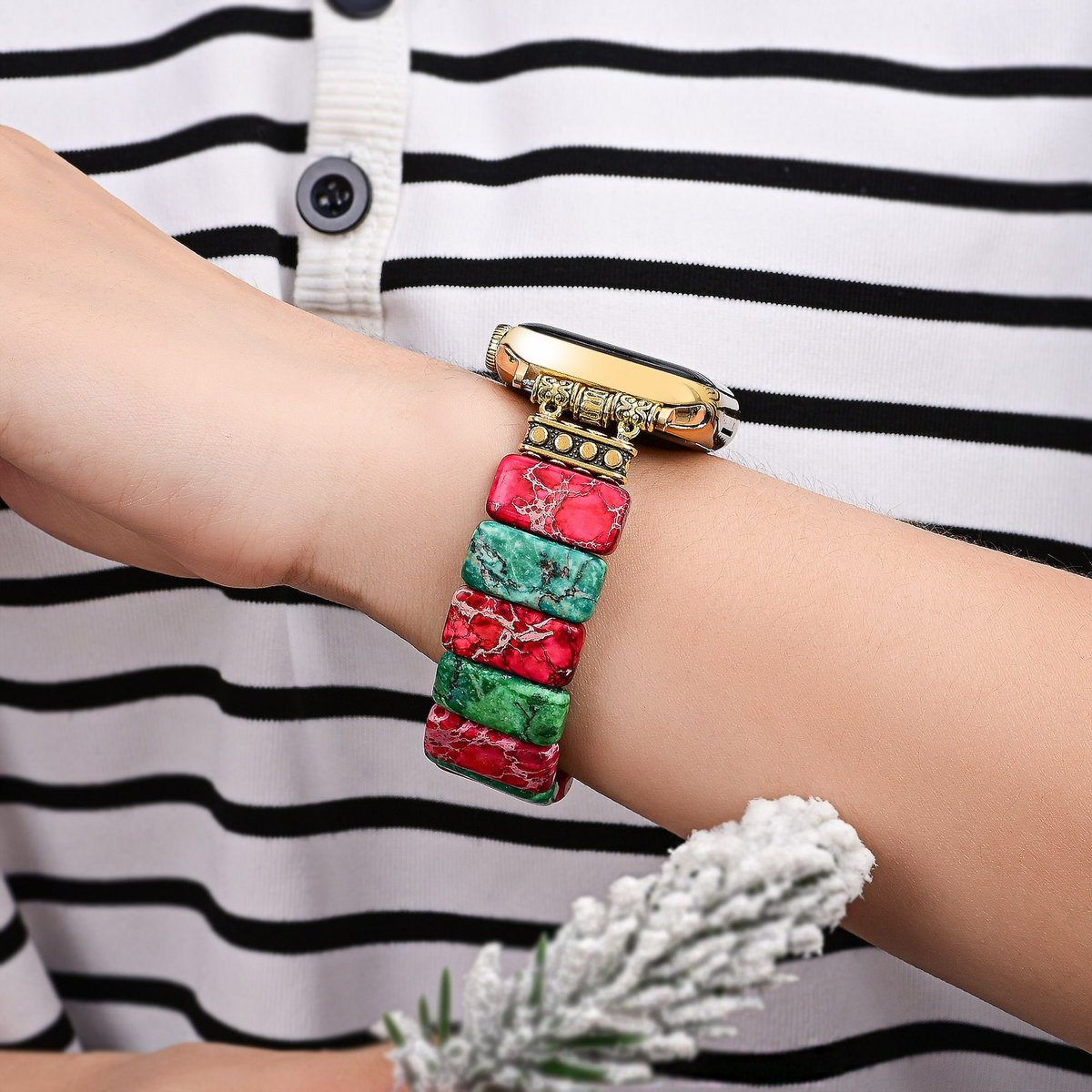 Pulseira Elástica Christmas Wonder para Apple Watch