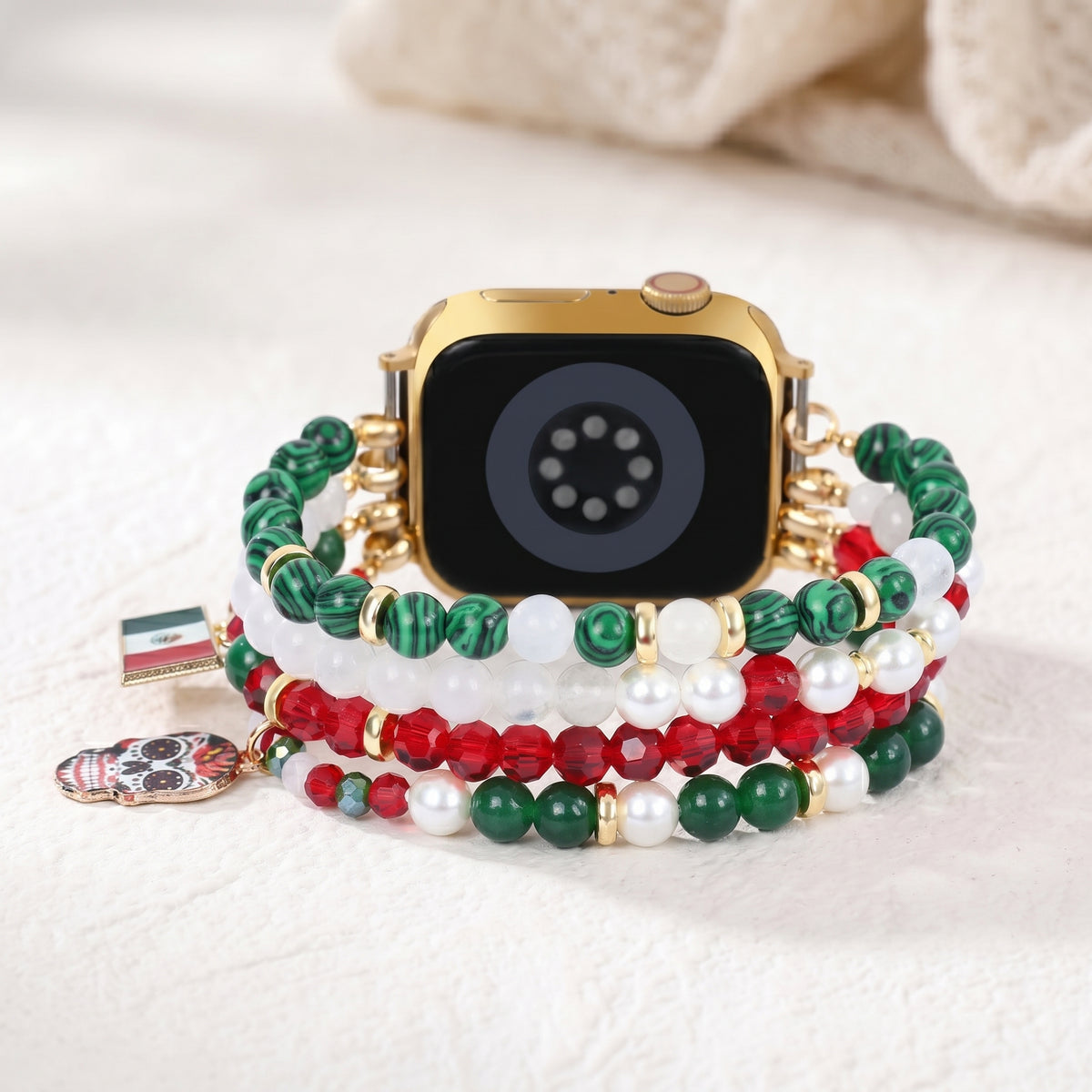 Pulseira Viva México Stretch para Apple Watch