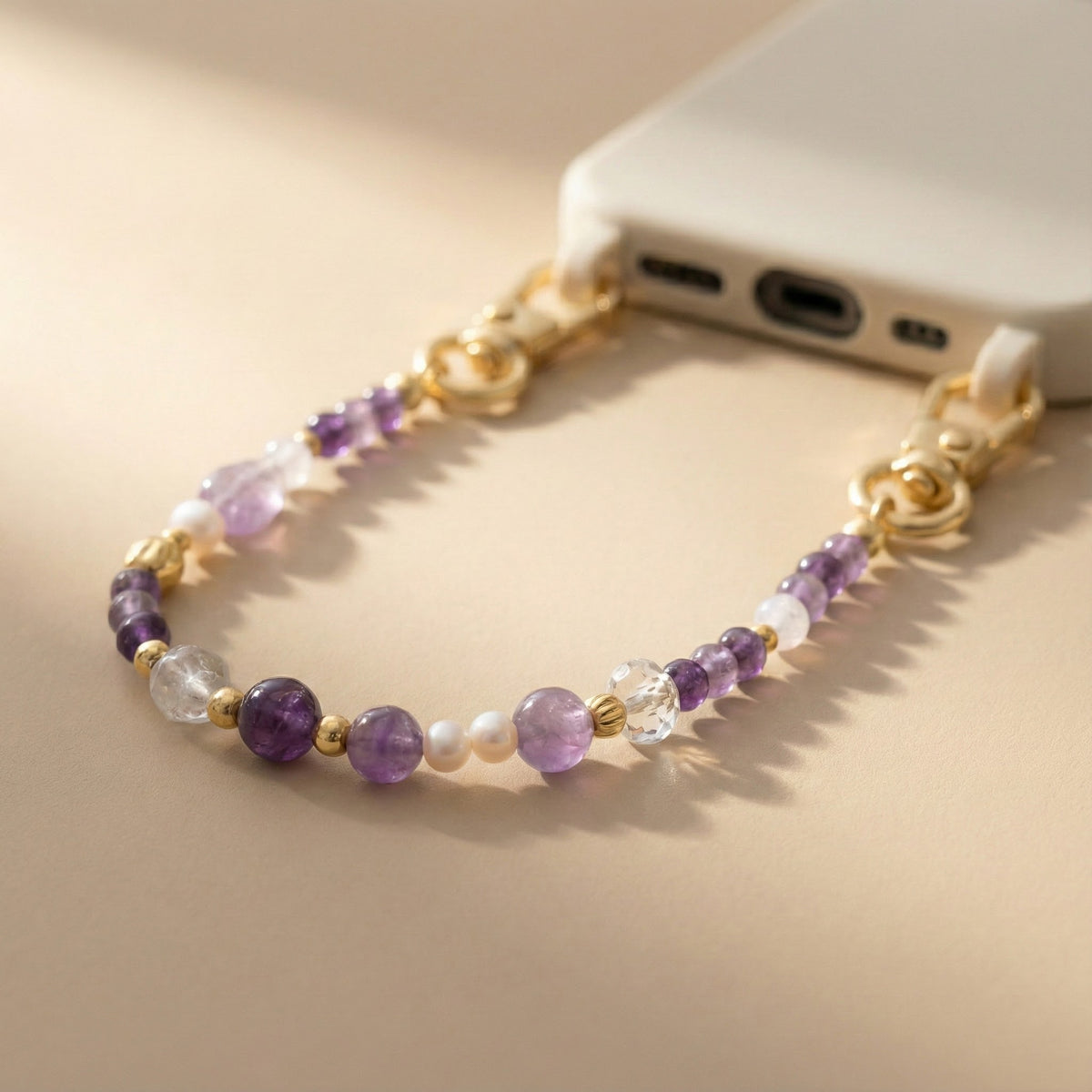 Corrente para Celular Amethyst Glow