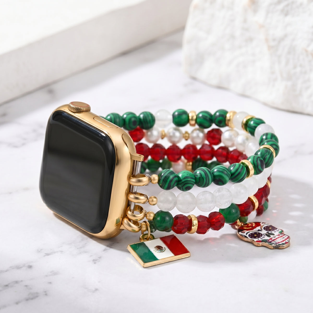 Pulseira Viva México Stretch para Apple Watch