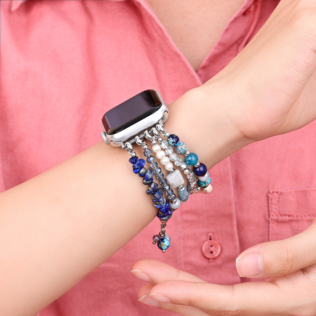 Pulseira Elástica Seabreeze Shell para Apple Watch