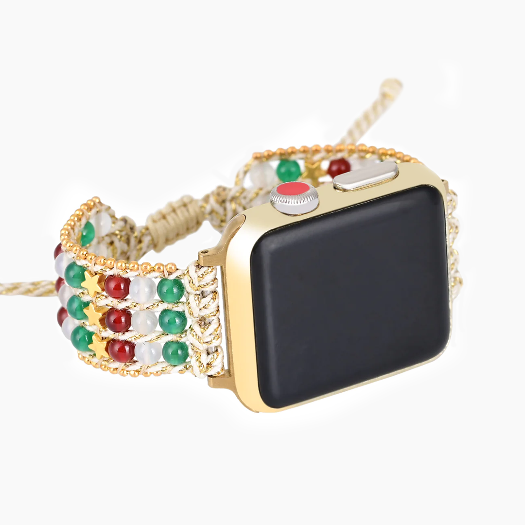 Pulseira Apple Watch Christmas Stardust