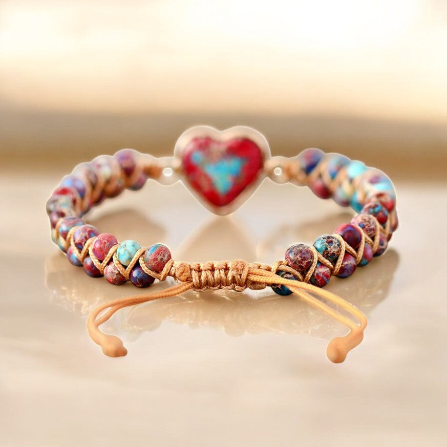Pulseira de Amizade Coração Paixão