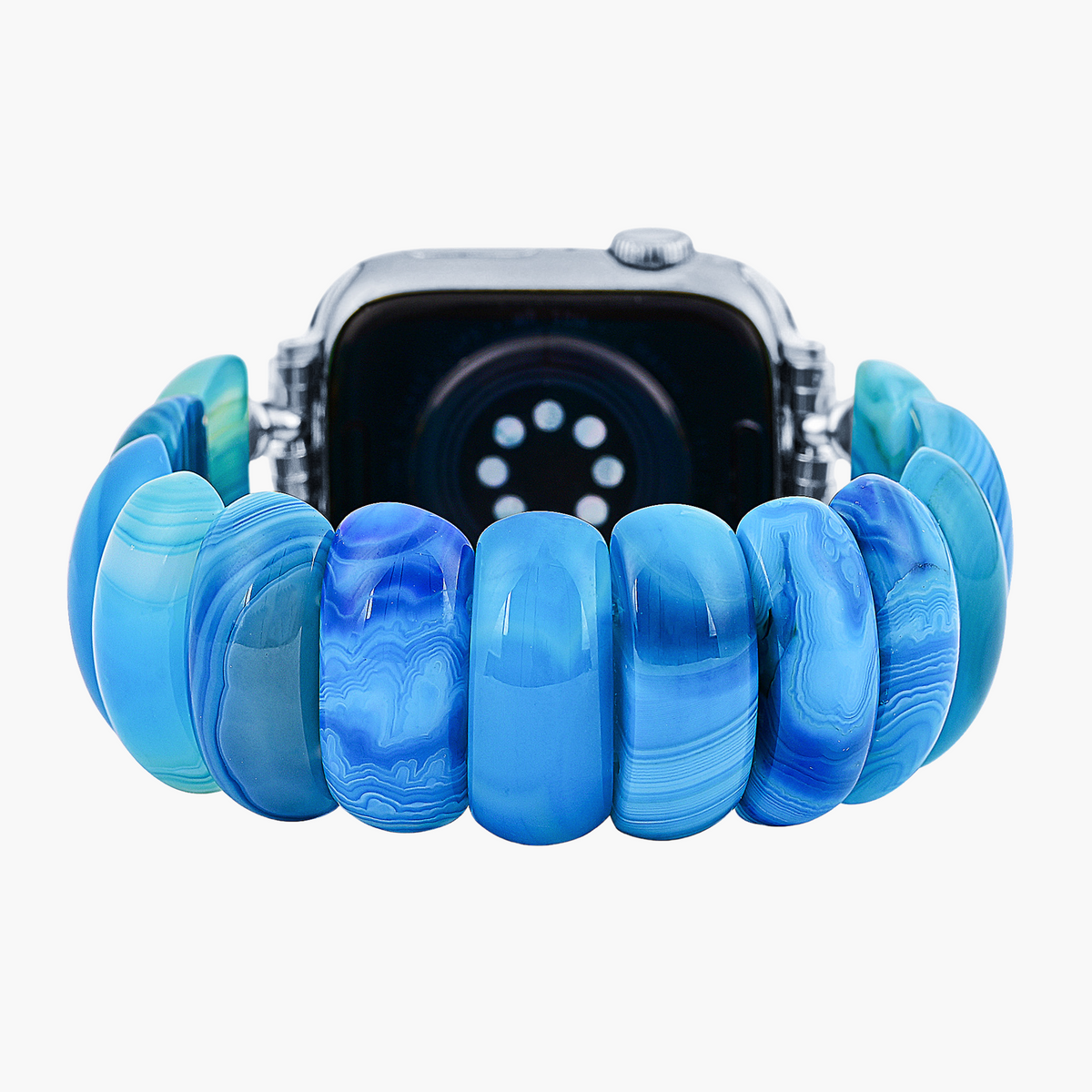 Pulseira Elástica Ocean Essence Agate para Apple Watch