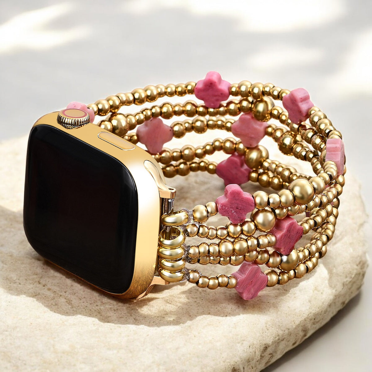 Pulseira Ruby Aura Cross Stretch para Apple Watch