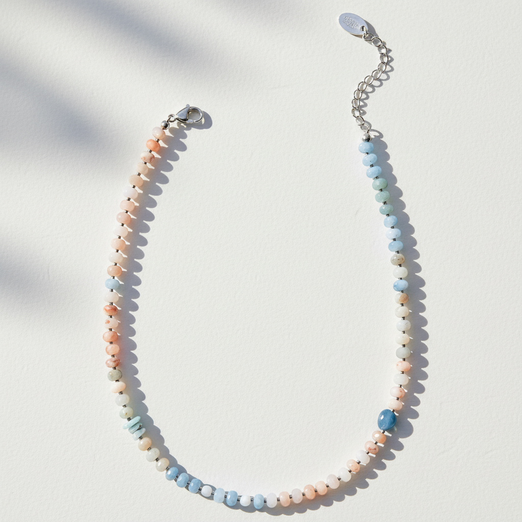 Colar Pôr do Sol Coral