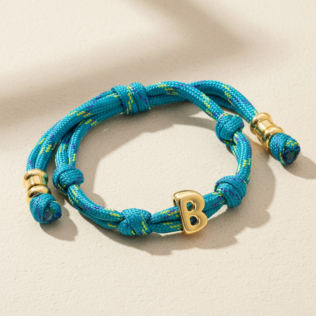 Pulseiras com Nó de Inicial
