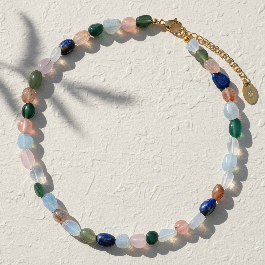 Colar de Pedra Brilho Místico