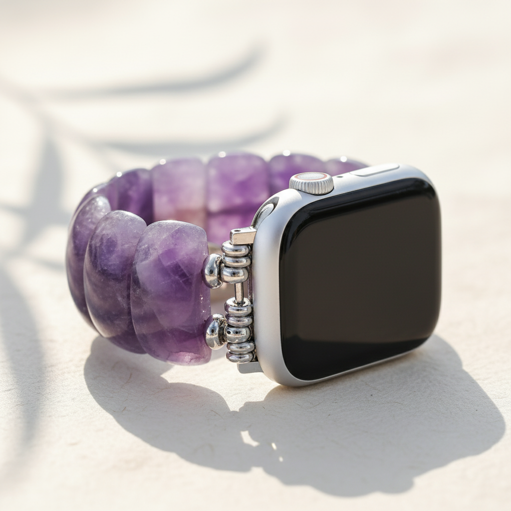 Pulseira Elástica Amethyst Allure para Apple Watch