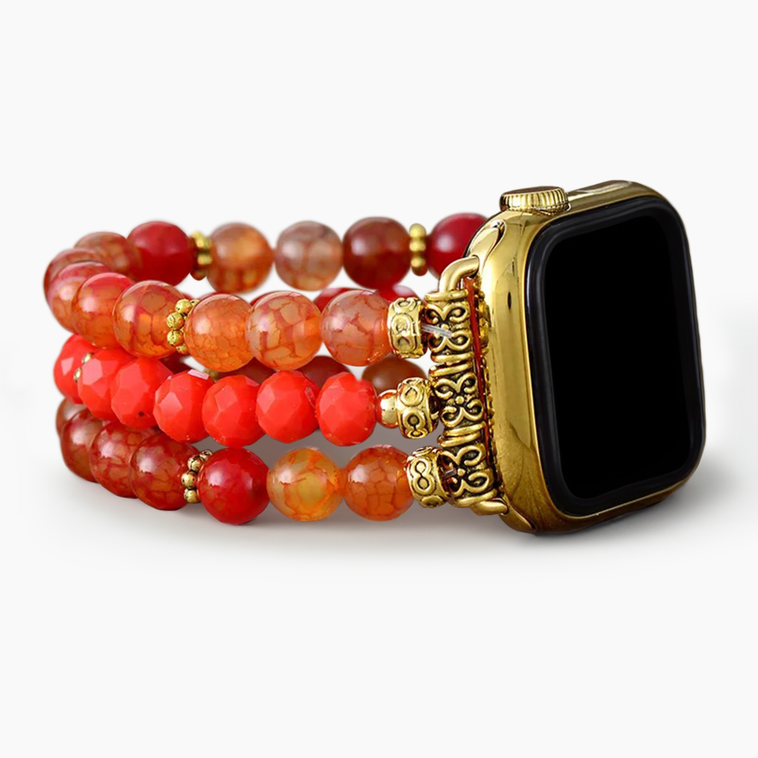 Pulseira Elástica Ember Agate para Apple Watch