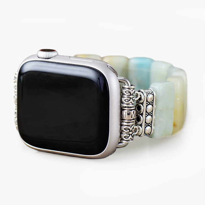 Pulseira Apple Watch Amazonite Grace Stretch