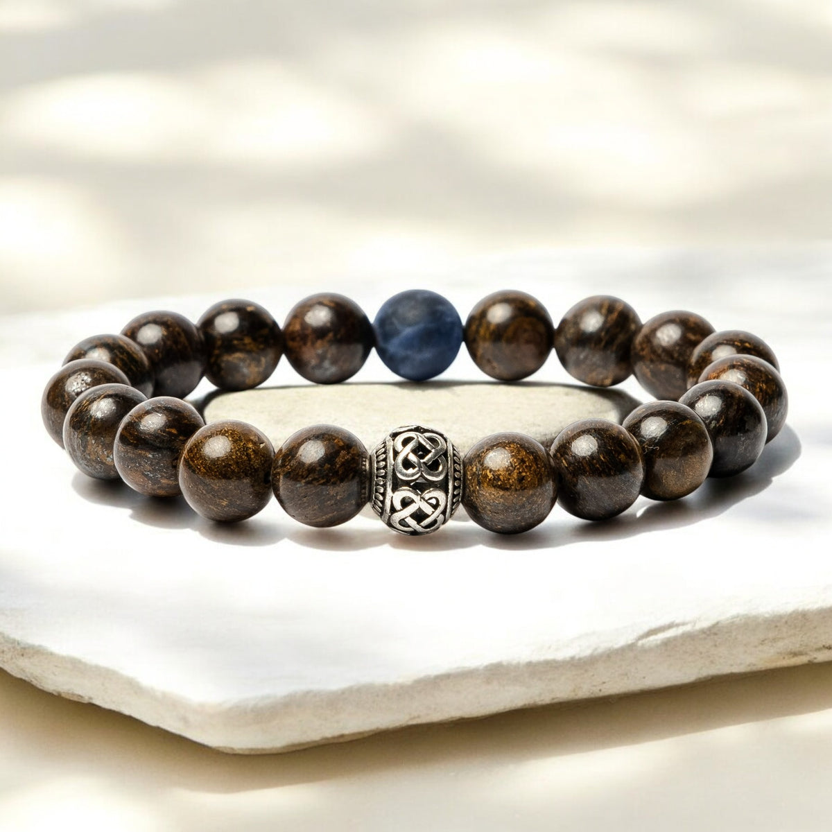 Pulseira Tibetana Masculina de Bronzita