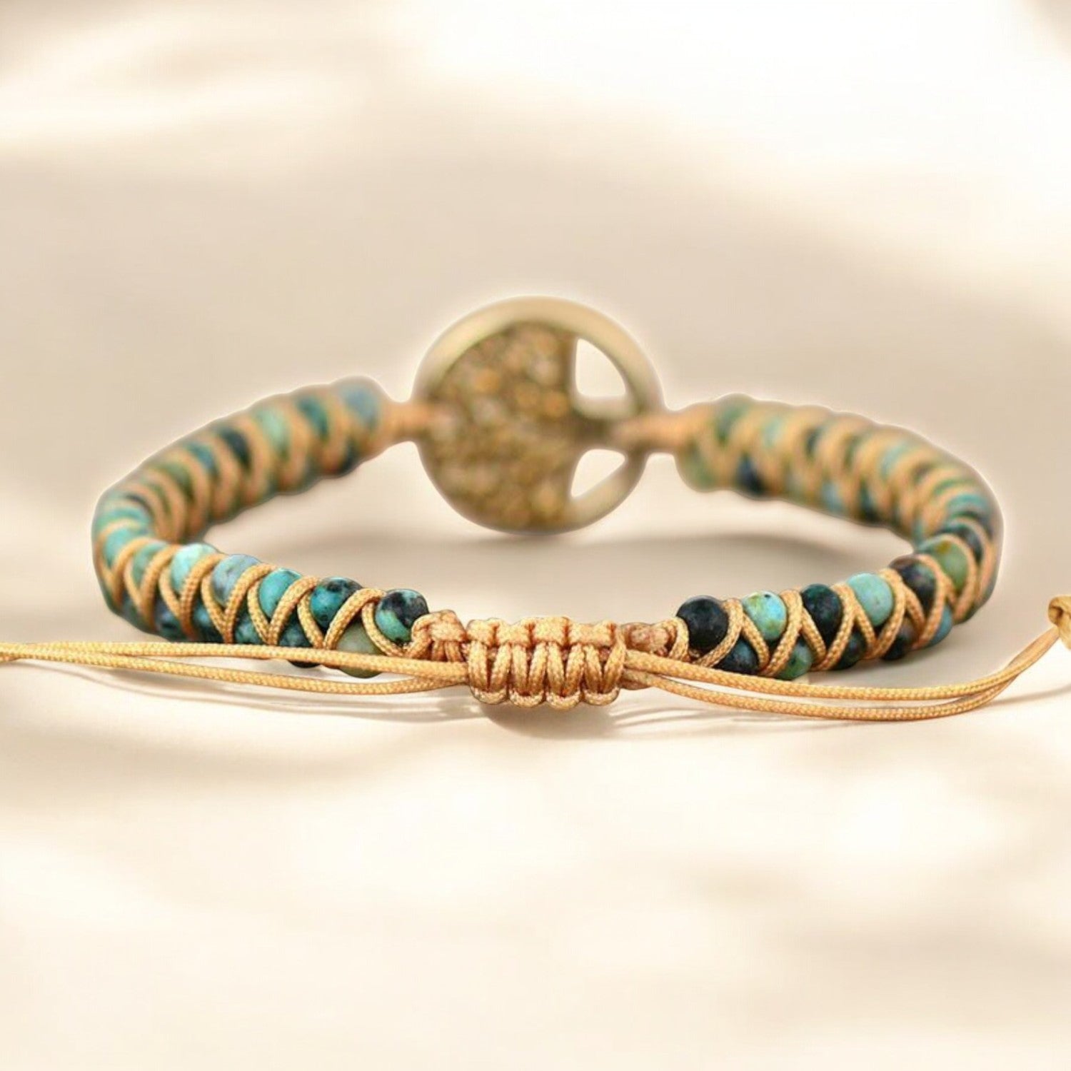 Pulseira Árvore da Vida de Jaspe Africano