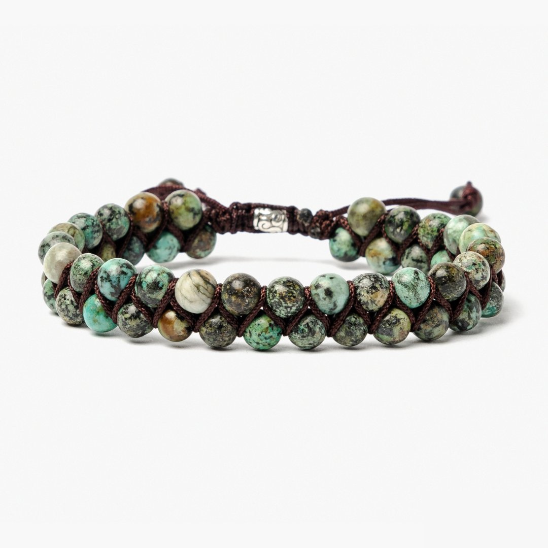 Men's African Turquoise Bracelet - Cape Diablo