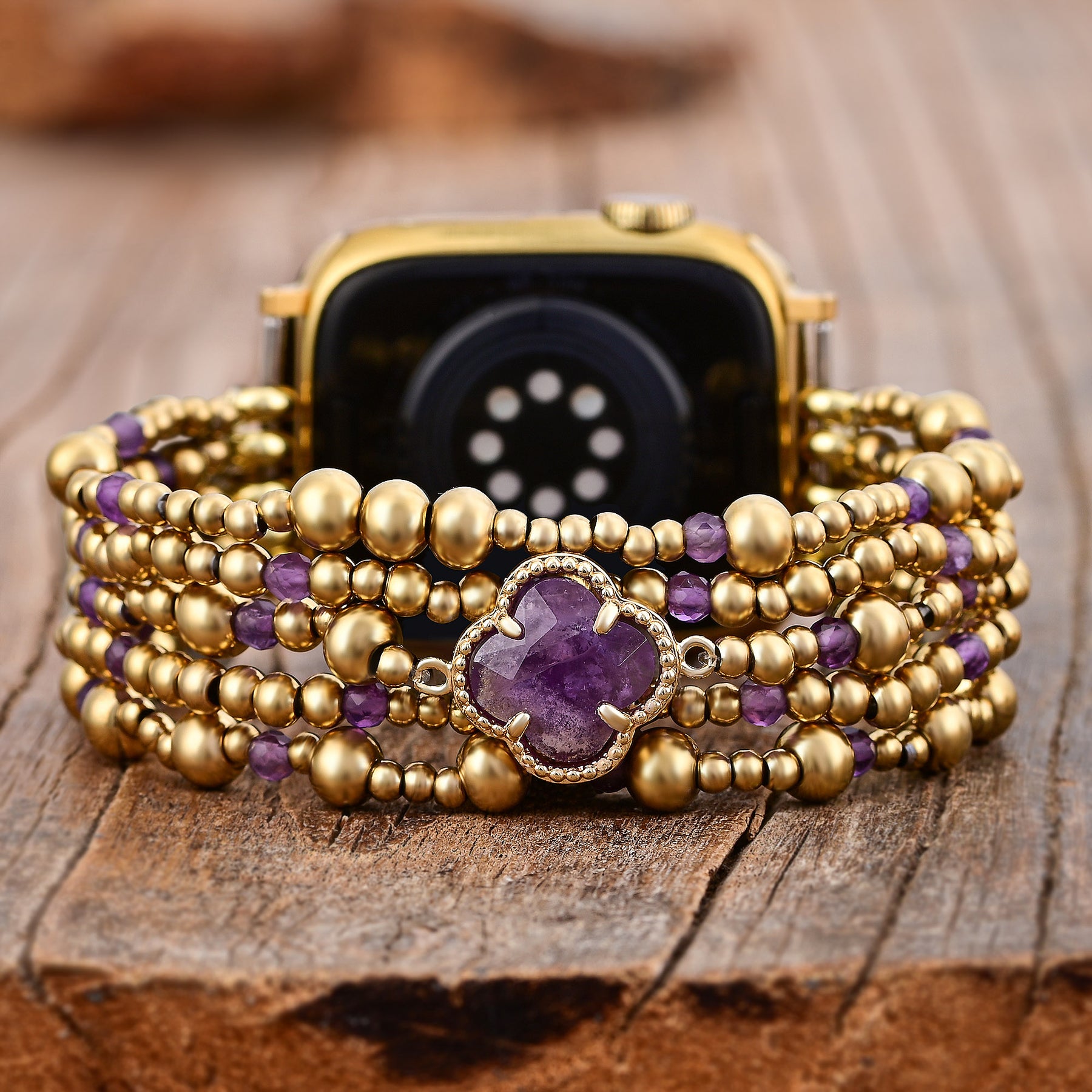 Pulseira de Proteção Stretch Apple Watch Amethyst Imperial