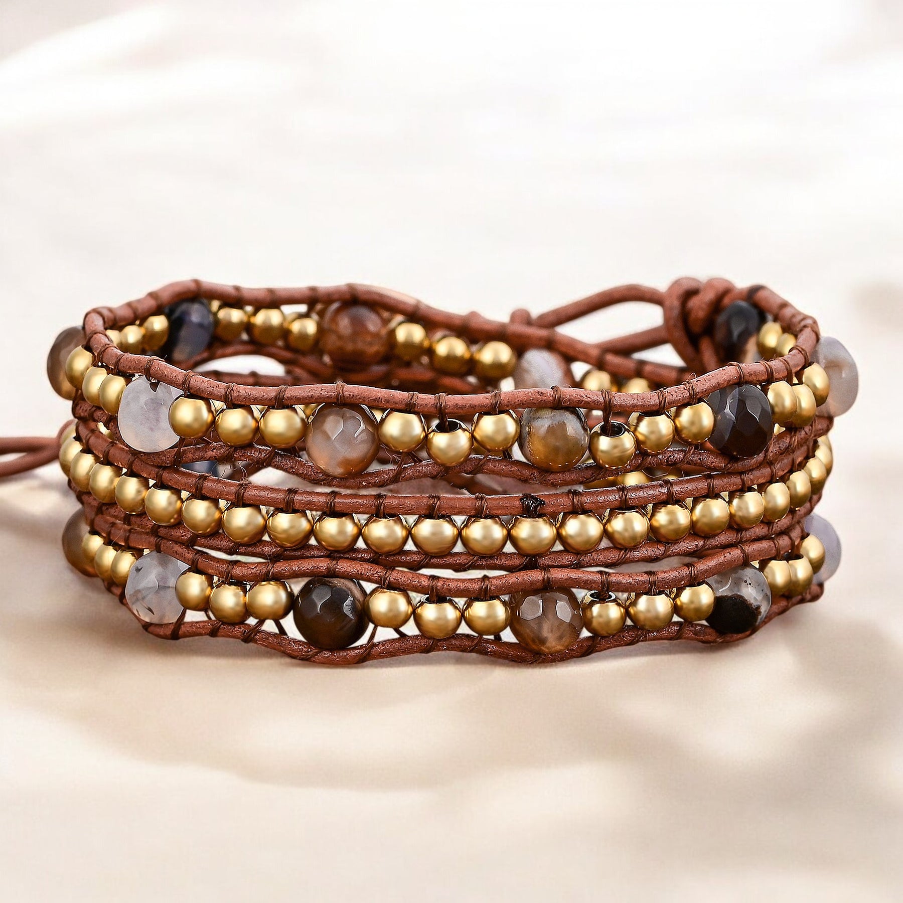 Pulseira Envolvente Terra Glow
