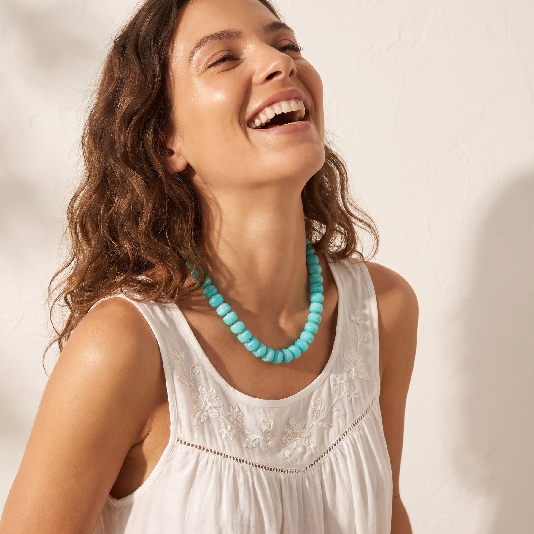 Colar Turquesa Chunky Coastal Dream