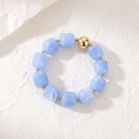 Pulseira robusta azul-celeste Azure
