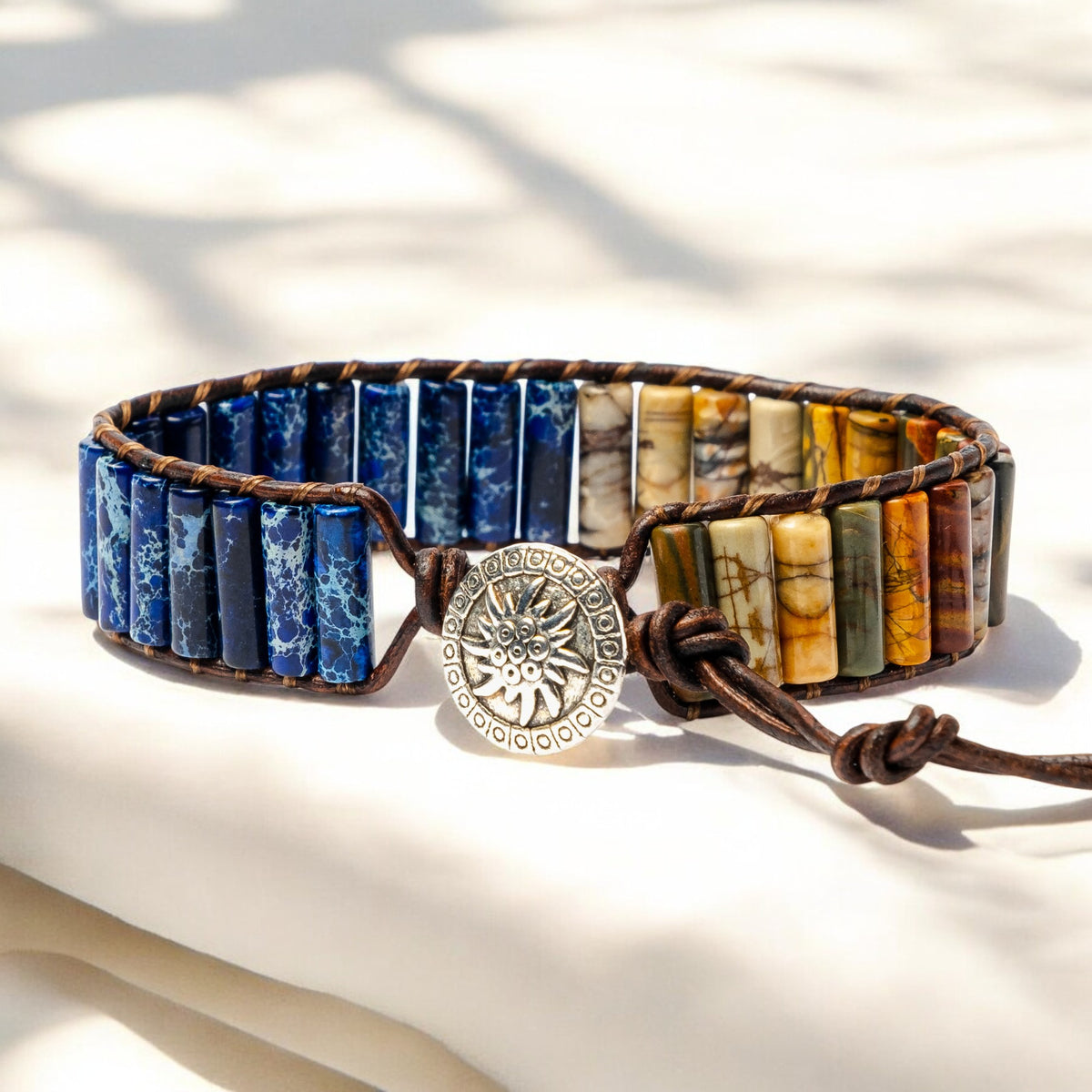 Pulseira Warrior Jasper Masculina
