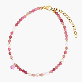 Pulseira de Tornozelo Blush Harmony