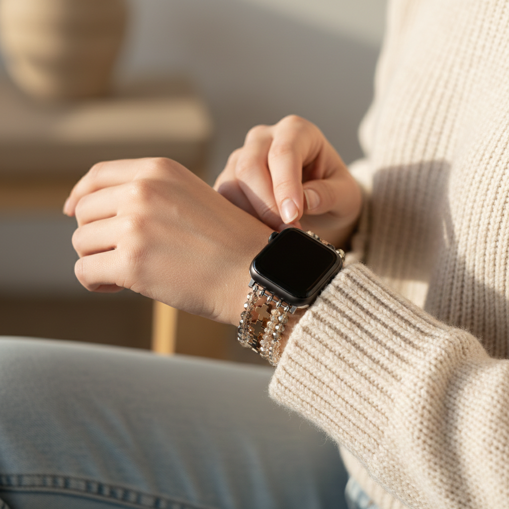 Pulseira Imperial Earth Jasper para Apple Watch