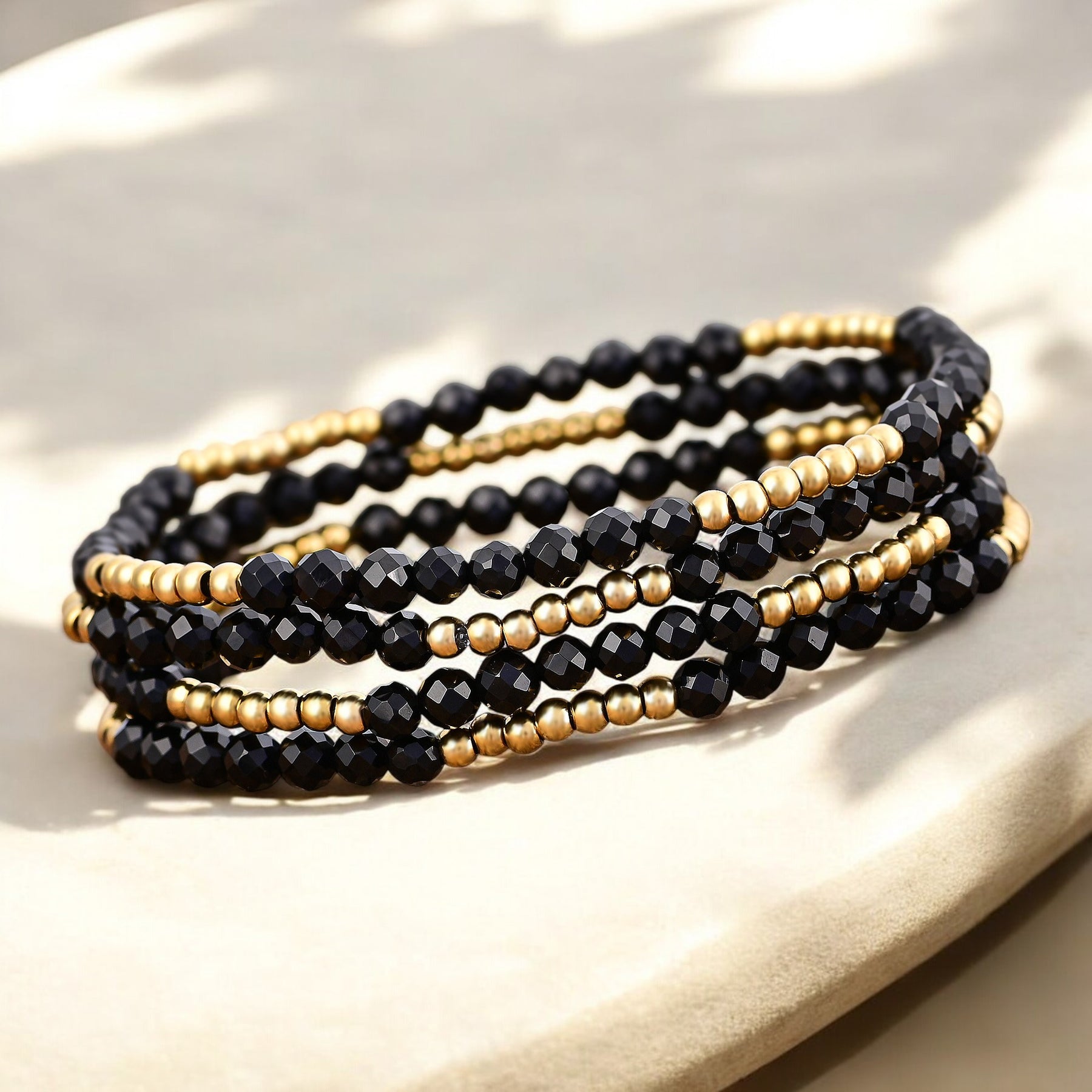 Conjunto de Pulseiras de Link de Luxo