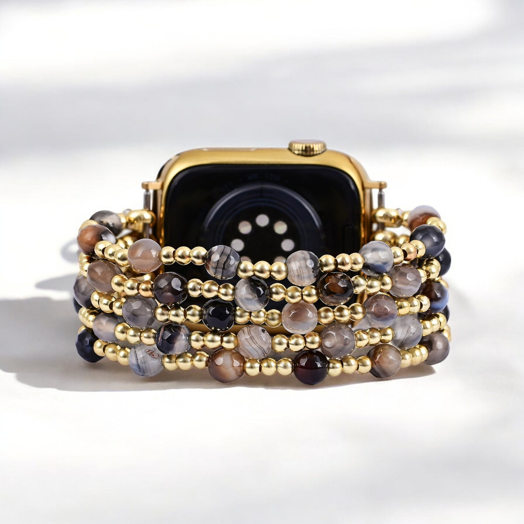 Pulseira Agate Elegance Stretch para Apple Watch