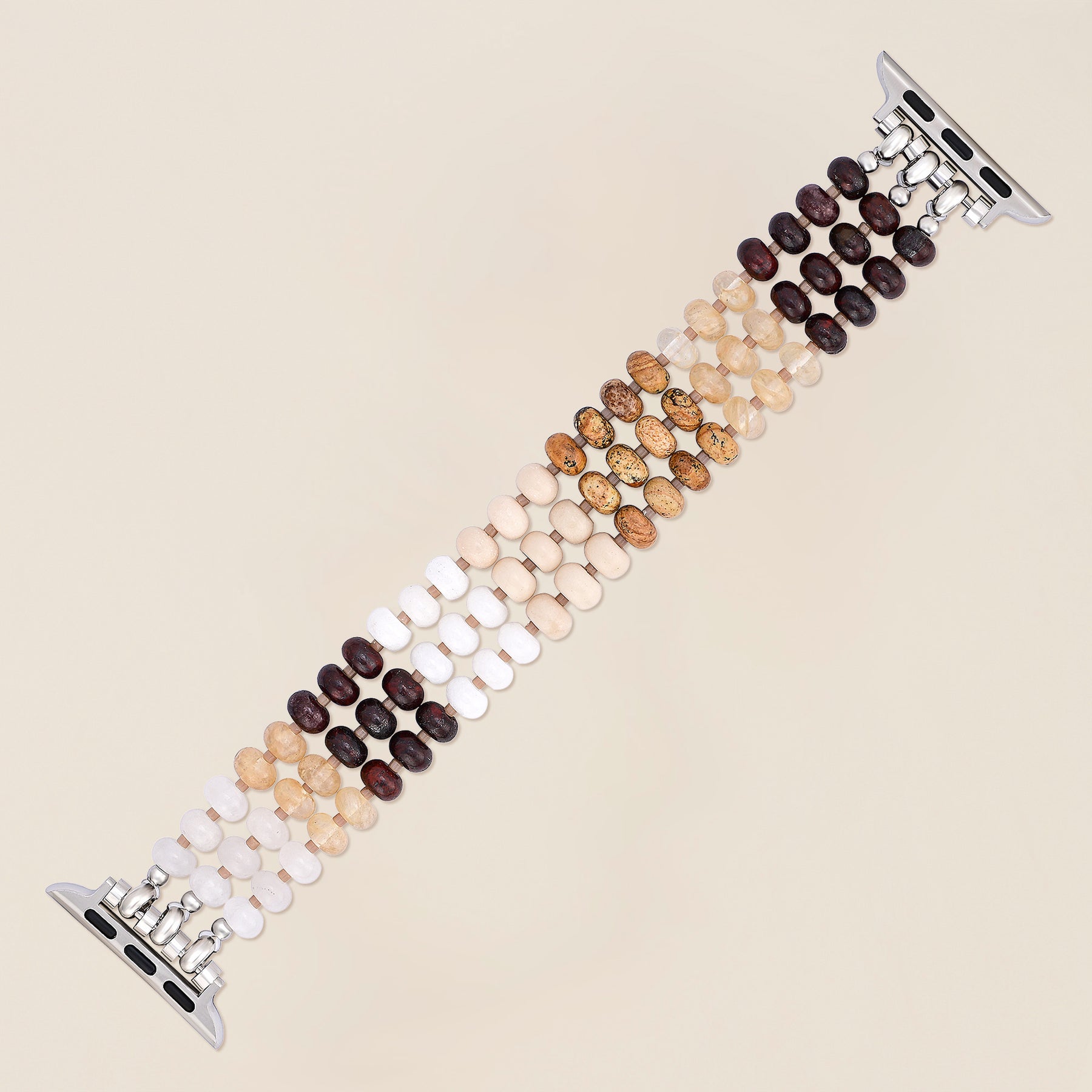 Pulseira Golden Sand Stone Stretch Apple Watch